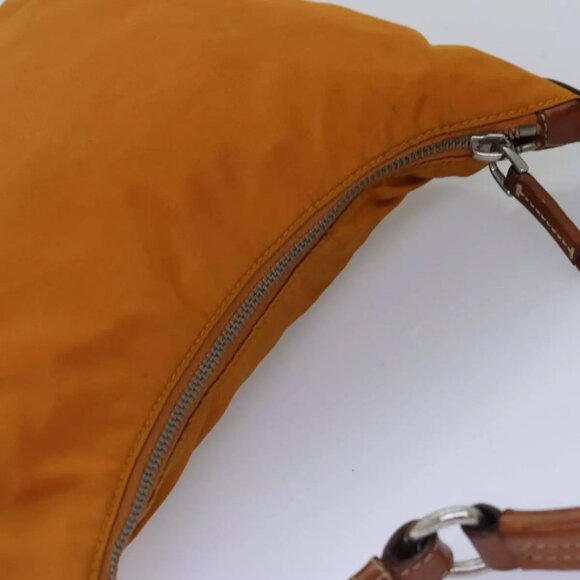 PRADA Shoulder Bag Nylon Orange Auth - Picture 7 of 16